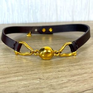 UNOde50 Choker necklace gold